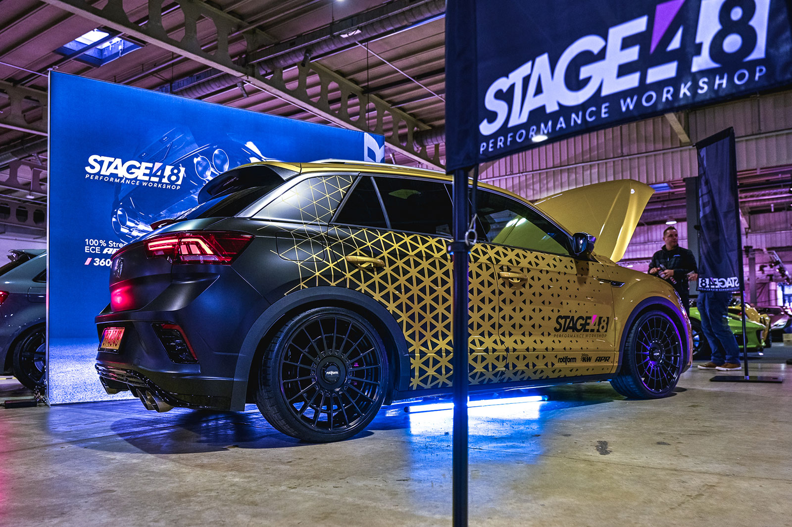 international motorshow luxembourg 2021 stage48 car tuning performance workshop