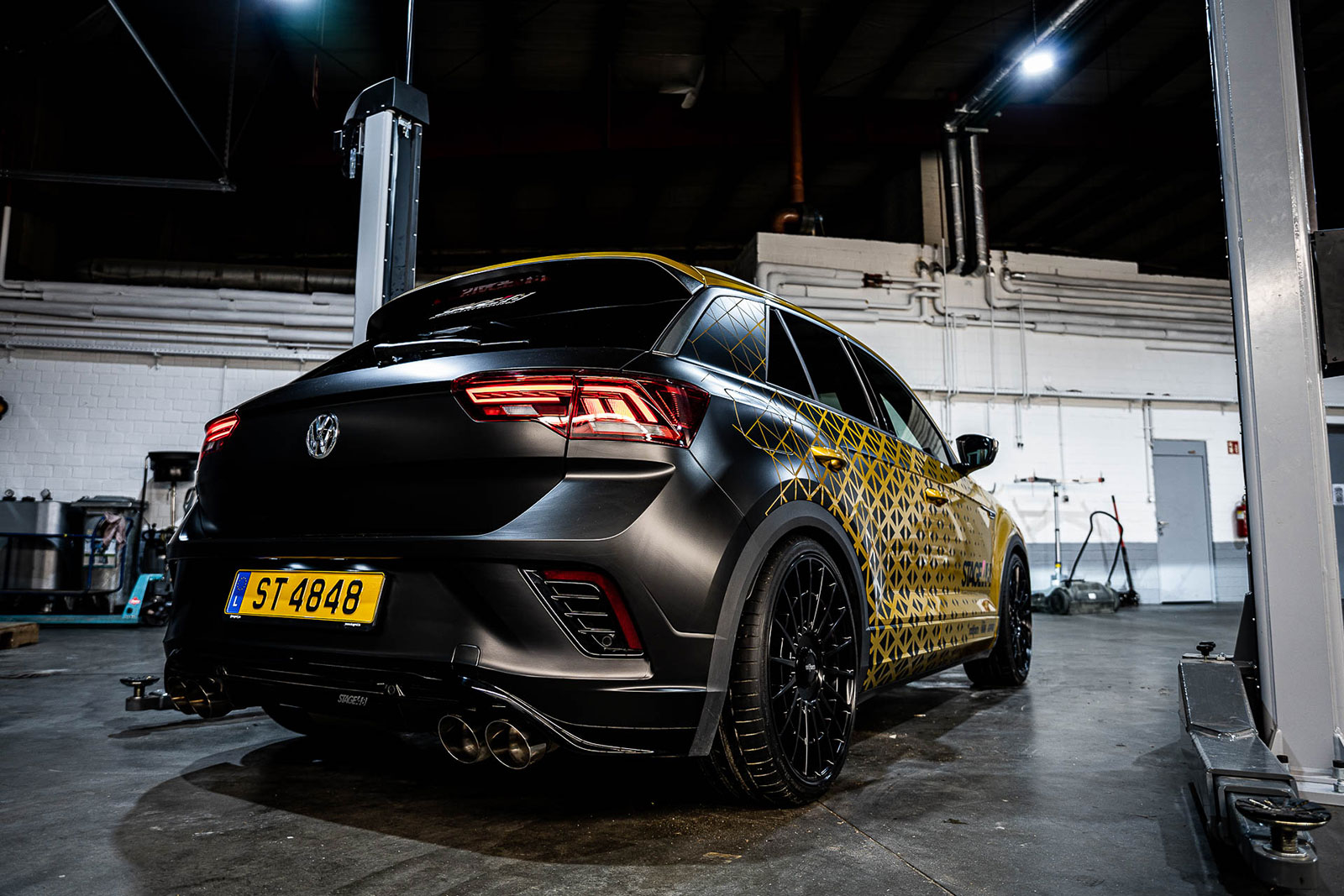 vw t-roc r project car stage48 luxembourg performance workshop